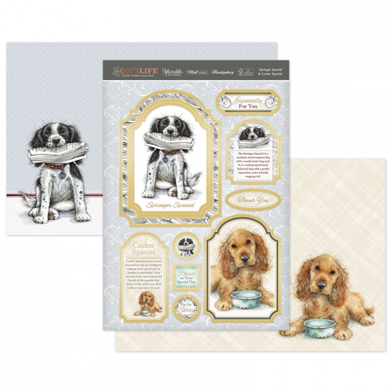 Springer Spaniel & Cocker Spaniel Luxury Topper Set